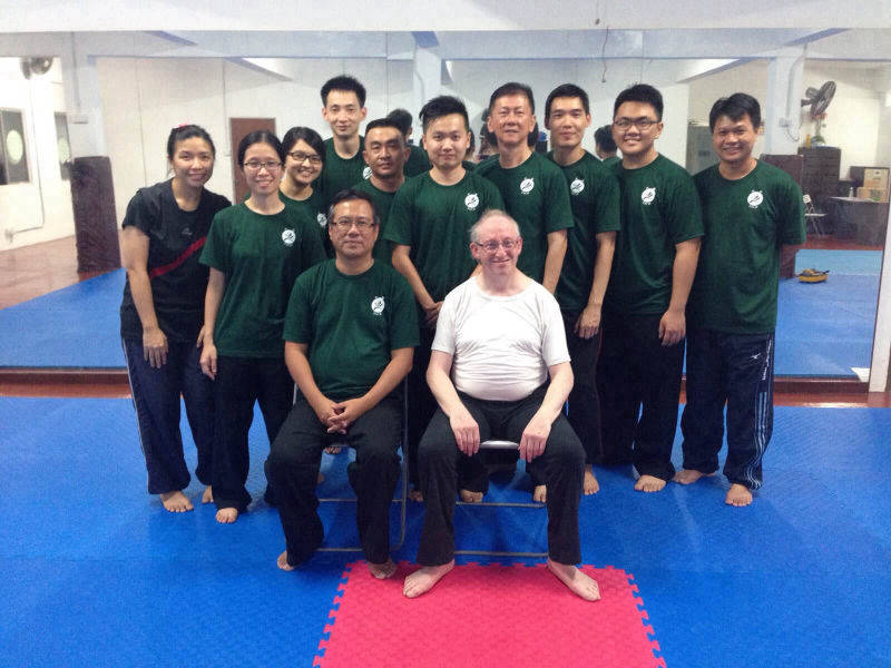 Group Photo at Dr Tim Song's Tai Chi school